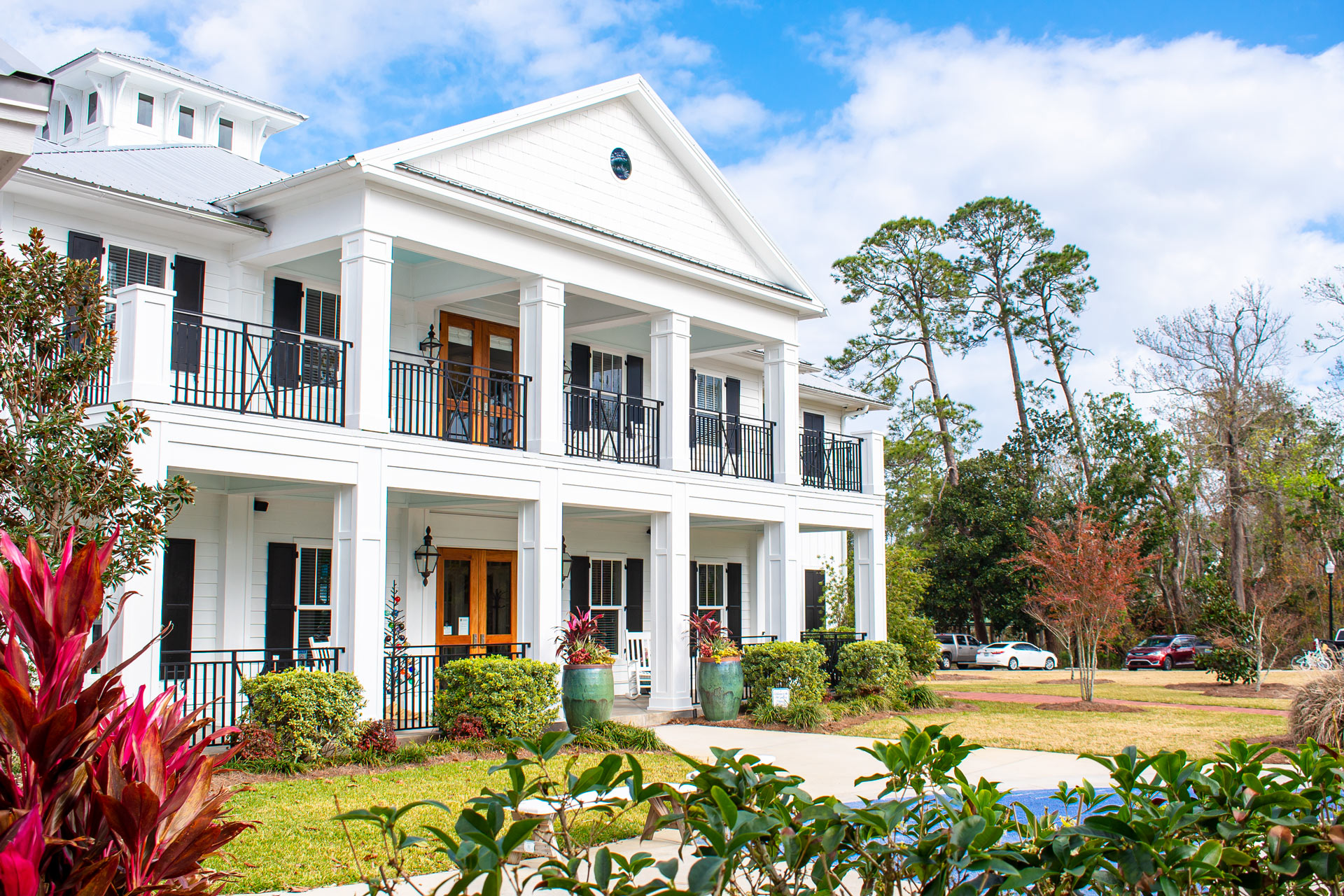 Front of the Orange Beach Art Center (OBAC)