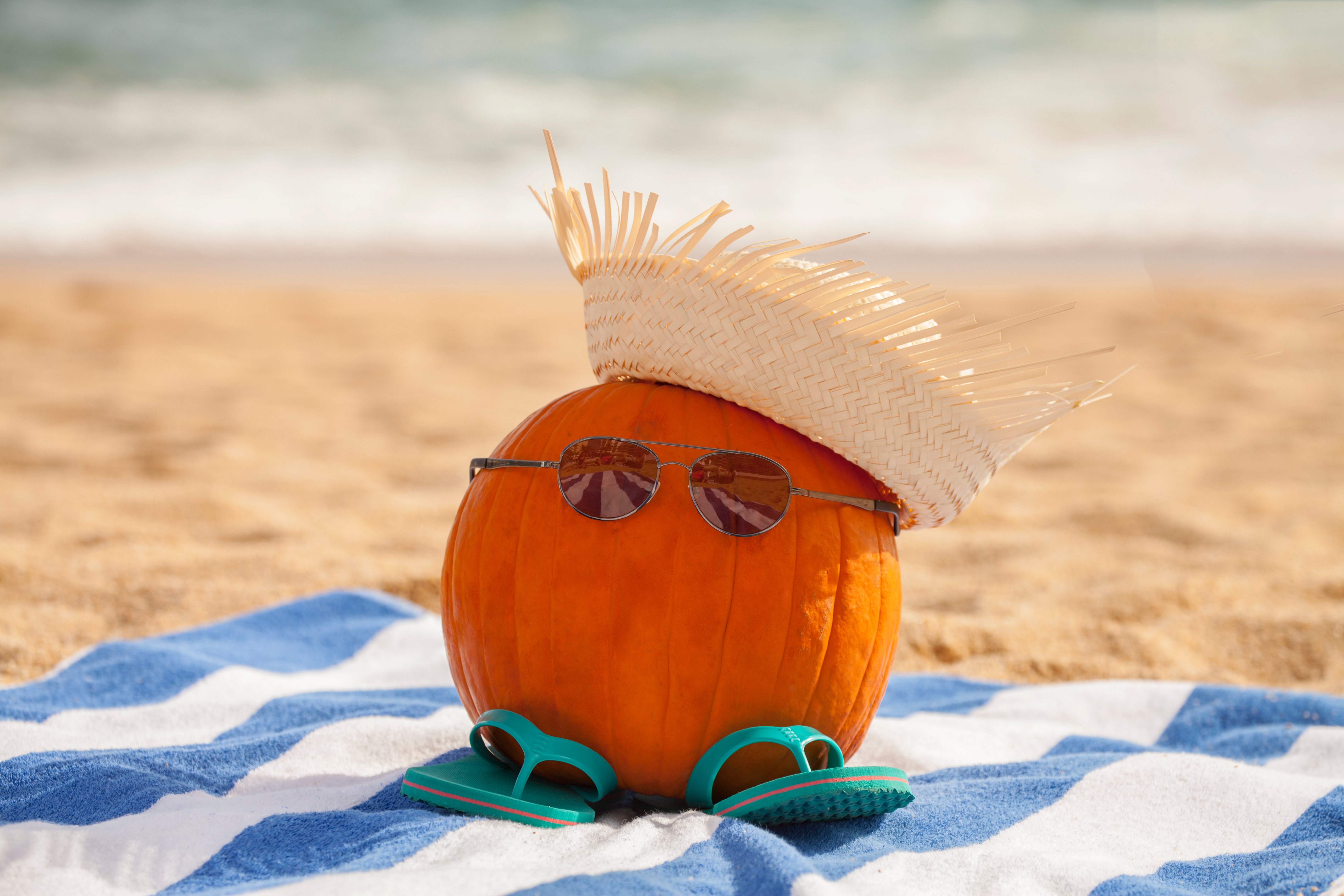 Beach Pumpkin